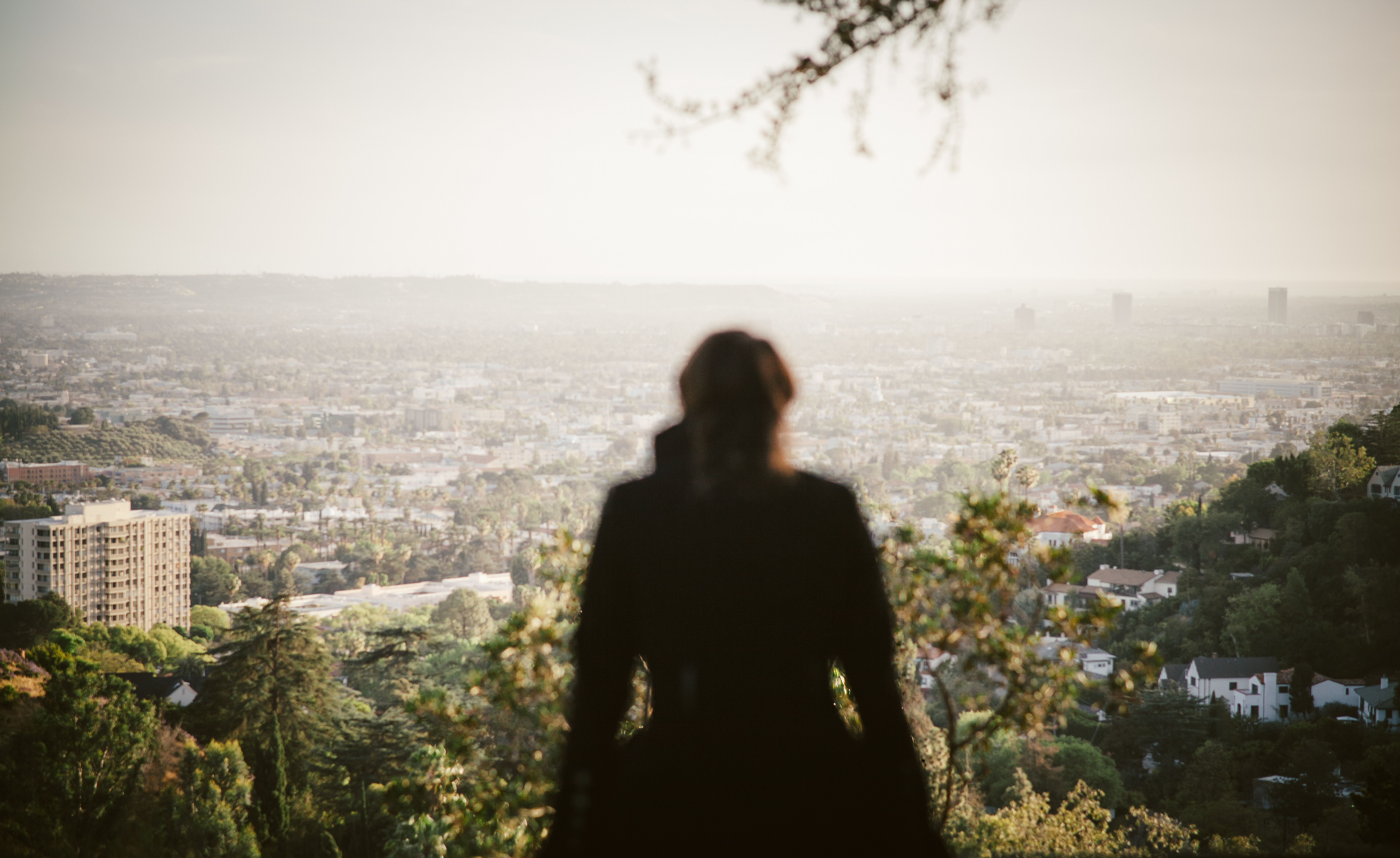 Overlooking Los Angeles